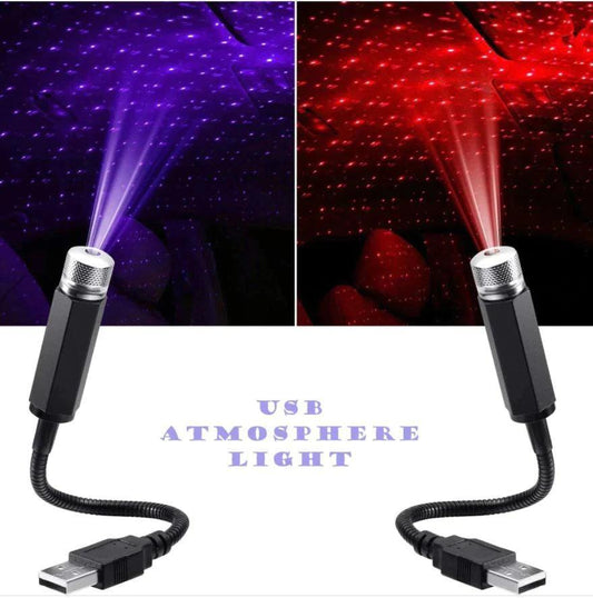 STAR PROJECTOR LIGHT USB PORTABLE- PACK OF 2